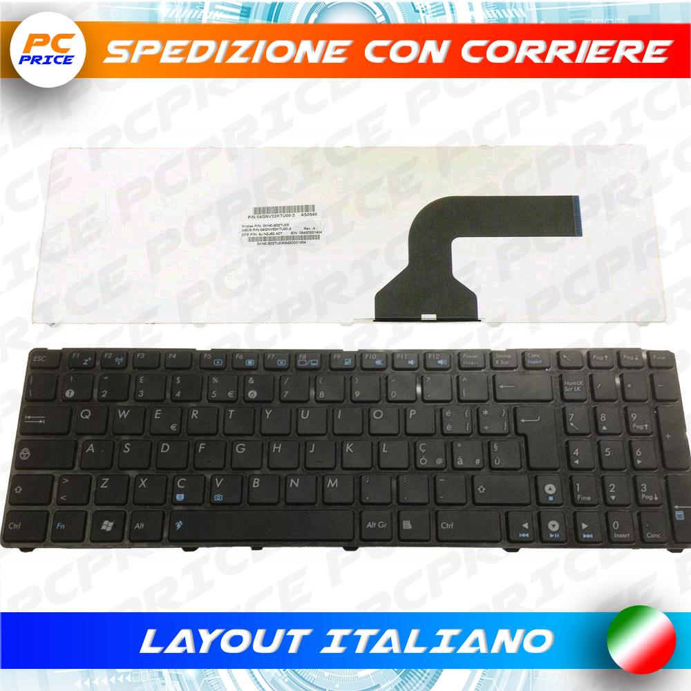 TASTIERA ASUS K53 K53BE K53BR K53BY K53E K53SC K53SD K53SJ K53SK ITALIANA