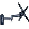 TECHLY Supporto a Muro per TV LED LCD 13 - 37'' Inclinabile 3 Snodi Nero