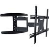 TECHLY Supporto a Muro Ultra Slim per TV LED LCD 40-65'' Full Motion Nero