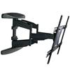 TECHLY Supporto a Muro Ultra Slim per TV LED LCD 40-80'' Full Motion Nero