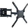 TECHLY Supporto a Muro Ultra Slim per TV LED LCD 23-55'' Nero