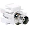 LOGILINK Adattatore Keystone BNC Femmina / BNC Femmina Bianco