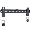 TECHLY Staffa Muro Fissa Slim con Distanziali TV LED LCD 40-65'' Nero