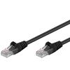 INTELLINET Cavo di rete Patch CCA Cat. 5e Nero UTP 1m Bulk