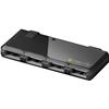 TECHLY Mini Hub USB Hi Speed 4 Porte Nero
