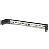 INTELLINET Contenitore Guida DIN 1U per Armadi 19'' Nero