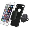TECHLY Supporto Magnetico da Auto per Smartphone e Tablet Nero