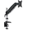 TECHLY Supporto Tubolare a Gas da Scrivania per Monitor 15-27'' 360mm Nero