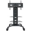 TECHLY Supporto a Pavimento con 2 Mensole Trolley TV LCD/LED/Plasma 32-70''