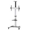 TECHLY Supporto a Pavimento con una Mensola Trolley TV LCD/LED/Plasma 37-70''