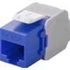 GOOBAY Frutto Keystone RJ45 Cat6A UTP 500MHz Blu