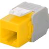 GOOBAY Frutto Keystone RJ45 Cat6A UTP 500MHz Giallo