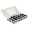 DELOCK Kit 100 Tubi Guaina Termorestringente Nero per Isolamento Cavi
