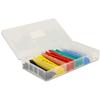 DELOCK Kit 100 Tubi Colorati Guaina Termorestringente per Isolamento Cavi