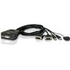 ATEN Switch KVM USB DVI a 2 Porte, CS22D