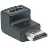 MANHATTAN Adattatore HDMI M/F 90&deg; verso l'alto