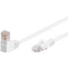 INTELLINET Cavo di rete Patch Connettore Angolato 90&deg; CCA Cat. 5e UTP 10m Bianco