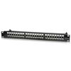 TECHLY PROFESSIONAL Pannello Patch STP 24 Posti RJ45 cat. 6A Techly