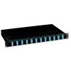 OEM Cassetto Ottico 19'' con 24 bussole SC Duplex Monomodale Nero