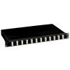 OEM Cassetto Ottico 19'' con 24 bussole SC Duplex Multimodale OM2 Nero