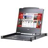 ATEN Console KVM Switch DVI USB LCD 17.3'' Full HD da rack 19'', CL6700MW