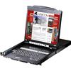ATEN Switch KVM USB-PS2 VGA 16 Porte LCD 19'' e Porta USB Dual Rail, CL5816N
