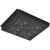INTELLINET Gruppo di 4 Ventole a Soffitto Senza Termostato per Rack 19'' Nero