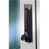 INTELLINET Maniglia a Combinazione per Porta Armadi Rack Nero