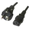 MANHATTAN Cavo alimentazione C13 F a Schuko 1m Nero
