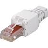 INTELLINET Plug Cat.6 RJ45 Toolless con Copriconnettore
