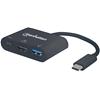 MANHATTAN Convertitore USB-C&trade; a HDMI, USB-A, USB PD