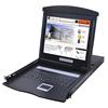 INTELLINET Console KVM USB/PS2 con LCD 17'' da Rack 19'' Dual Rail