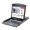 INTELLINET Console KVM USB/PS2 con LCD 19'' da Rack 19'' Dual Rail