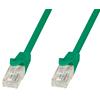 TECHLY PROFESSIONAL Cavo di rete Patch in CCA Cat.5E Verde UTP 20m