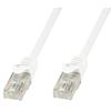 TECHLY PROFESSIONAL Cavo di rete Patch in CCA Cat.6 Bianco UTP 7,5m