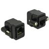DELOCK Adattatore RJ45 F/RJ45 F da Pannello Cat.6 UTP