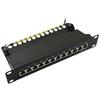 LOGILINK Pannello Patch 10'' STP 12 Posti RJ45 Cat. 6 Nero