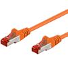 INTELLINET Cavo di rete Patch in rame Cat. 6 Arancione SFTP LSZH 1,5m