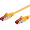 INTELLINET Cavo di rete Patch in rame Cat. 6 Giallo SFTP LSZH 1,5m