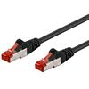 INTELLINET Cavo di rete Patch in rame Cat. 6 Nero SFTP LSZH 7,5m