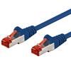 INTELLINET Cavo di rete Patch in rame Cat. 6 Blu SFTP LSZH 7,5m