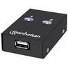 MANHATTAN Switch automatico USB 2.0 Hi-Speed