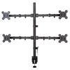 TECHLY Supporto da scrivania per 4 Monitor 13-27'' con morsetto