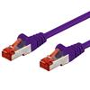 INTELLINET Cavo di rete Patch in rame Cat. 6 Viola SFTP LSZH 2m