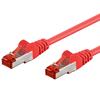 INTELLINET Cavo di rete Patch in rame Cat. 6 Rosso SFTP LSZH 10m