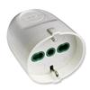 FME Presa Bipasso Italiana/Schuko 2P+T 16A Smontabile Bianco
