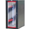 INTELLINET Armadio Server Rack 19'' 600x1000 27 Unita' Nero serie Ideal