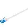 GOOBAY Cavo di Rete Patch Piatto in Rame Cat.6A UTP 1m Bianco