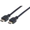 MANHATTAN Cavo HDMI CL3 High Speed con Ethernet A/A M/M 3m Nero