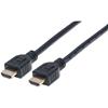 MANHATTAN Cavo HDMI CL3 High Speed con Ethernet A/A M/M 5m Nero
